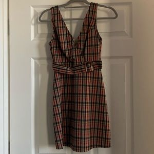 Vintage plaid dress